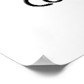 I Liebe Calculus Poster (Ecke)