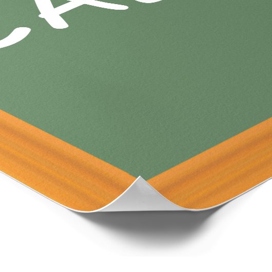 I Liebe Calculus Poster (Ecke)