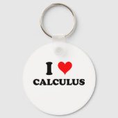I Liebe Calculus Schlüsselanhänger (Vorderseite)