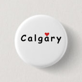 I Liebe Calgary Button (Vorderseite)