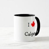I Liebe Calgary Tasse (VorderseiteRechts)