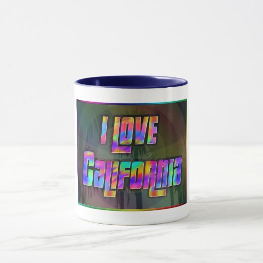 I LIEBE California Bright Future Tasse (Zentrum)