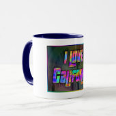 I LIEBE California Bright Future Tasse (Vorderseite Links)