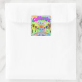 I LIEBE California Calm Desire Sticker (Tasche)