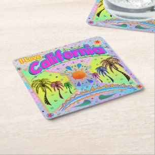 I LIEBE California Calm Desire Untersetzer