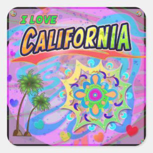 I LIEBE California True Progress Sticker