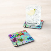 I LIEBE California Vivid Romance Untersetzer (Rechte Seite)