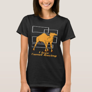 I Liebe Camel Racing Animal Camel T-Shirt