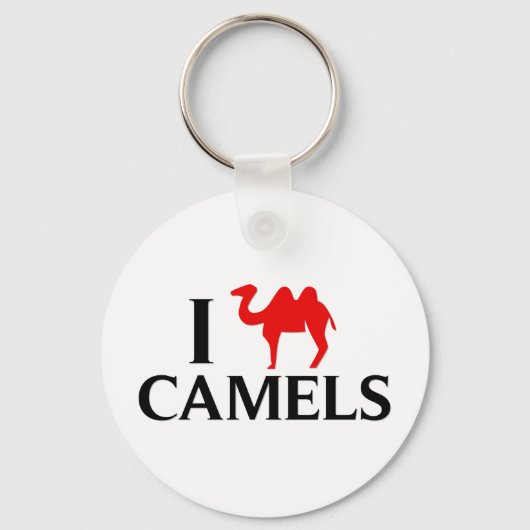 I Liebe Camels Schlüsselanhänger (Vorderseite)
