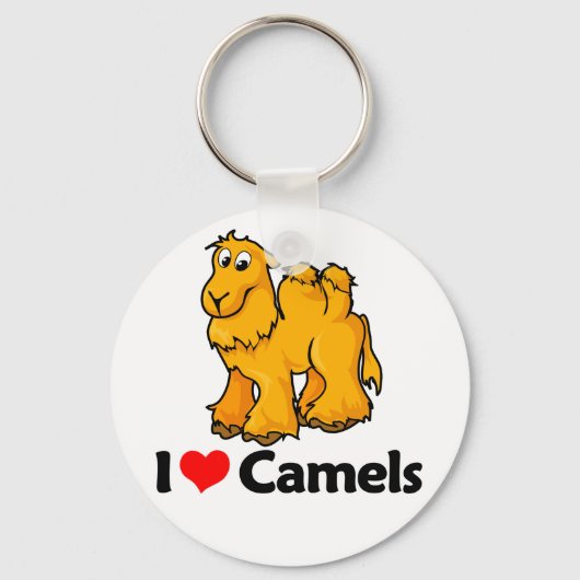 I Liebe Camels Schlüsselanhänger (Vorderseite)