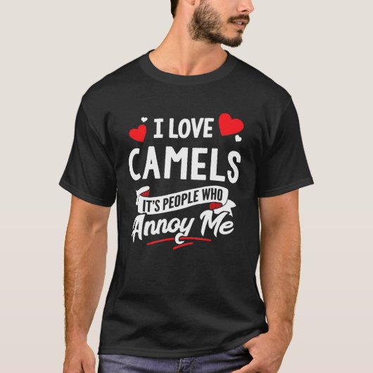 I Liebe Camels T-Shirt (Vorderseite)