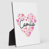 I Liebe Camila Fotoplatte (Seite)