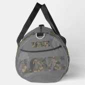 I Liebe Camouflage Green Brown | Duffle Bag (Rechts)