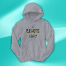 I Liebe Camouflage Green Brown |