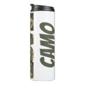 I Liebe Camouflage Green Brown | Thermosbecher (Nach rechts gedreht)