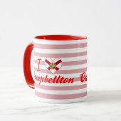 I Liebe Campbellton, Florida Tasse (Vorderseite Links)