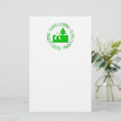 I LIEBE CAMPING BRIEFPAPIER (Stehend Vorderseite)