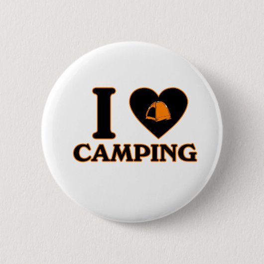 I Liebe-Camping Button (Vorderseite)