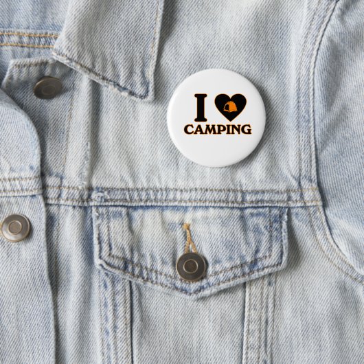 I Liebe-Camping Button (Beispiel)
