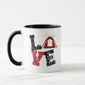 i Liebe Camping Campingplatz Kaffee Tasse (Links)