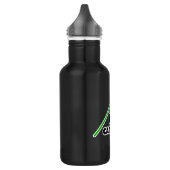 I LIEBE CAMPING EDELSTAHLFLASCHE (Links)