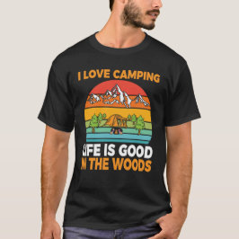 I Liebe Camping Funny Camper Camp Camping T-Shirt