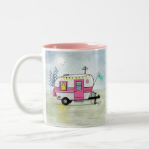 I Liebe Camping Kaffee Tasse