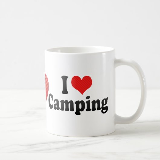 I Liebe-Camping Kaffeetasse (Rechts)
