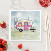 I Liebe Camping Paper Napkin Serviette (Beispiel)
