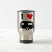 I Liebe-Camping Reisebecher (Mittel)