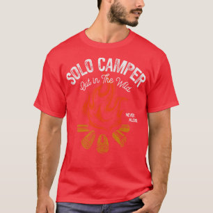 I Liebe Camping Solo Campers Campfire T-Shirt