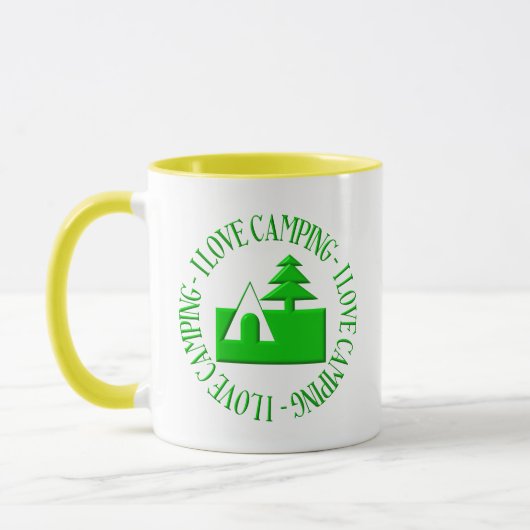 I LIEBE CAMPING TASSE (Links)