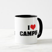 I LIEBE CAMPING TASSE (VorderseiteRechts)