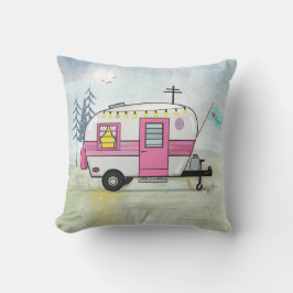 I Liebe Camping Throw Kissen