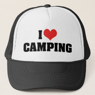 I LIEBE CAMPING TRUCKERKAPPE