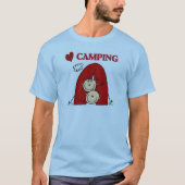 I Liebe Camping Tshirts und Geschenke (Vorderseite)