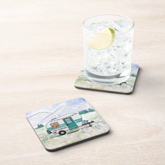 I LIEBE CAMPING UNTERSETZER (Rechte Seite)