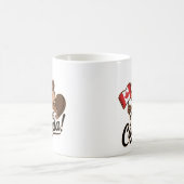I Liebe Canada Beaver Design Kaffeetasse (Mittel)