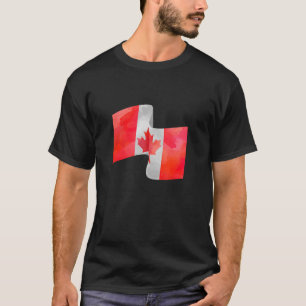 I Liebe Canada Flag Canada Day Canadian Eh Maple L T-Shirt