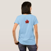 I Liebe Canada Golf Shirt Women's Canada Polo Shir (Schwarz voll)