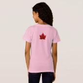 I Liebe Canada Kid's Souvenir Canada Day Shirt (Schwarz voll)