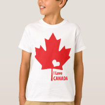 I Liebe Canada Maple Leaf