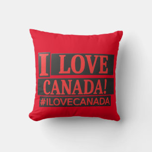 "I LIEBE CANADA" Niedlicher Ausdrucks-Design kaufe Kissen