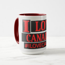 "I LIEBE CANADA" Niedlicher Ausdrucks-Design kaufe Tasse