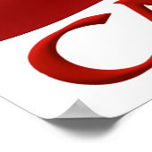 I Liebe Canada Poster Canada Souvenir Poster Print (Ecke)