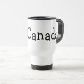 I Liebe Canada Travel Mug Reisebecher (VorderseiteRechts)