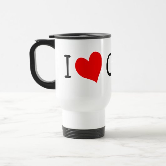I Liebe Canada Travel Mug Reisebecher (Links)