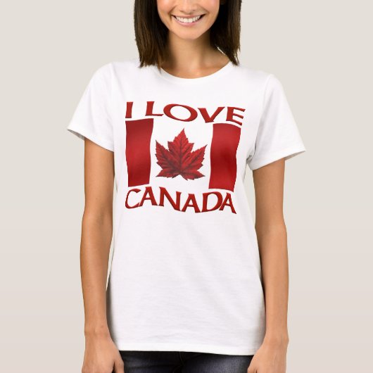 I Liebe Canada Women's Tank Top Canada Souvenir To (Vorderseite)