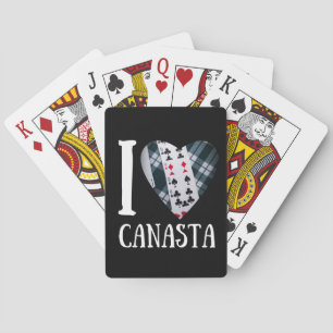 I Liebe Canasta   Funny canasta Spielkarten