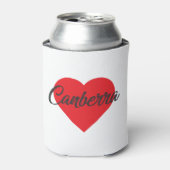 I Liebe Canberra - Australien Dosenkühler (Kanne Vorderseite)